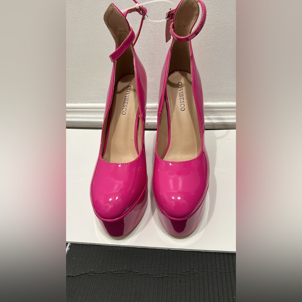 Women's Pink Platform Heels